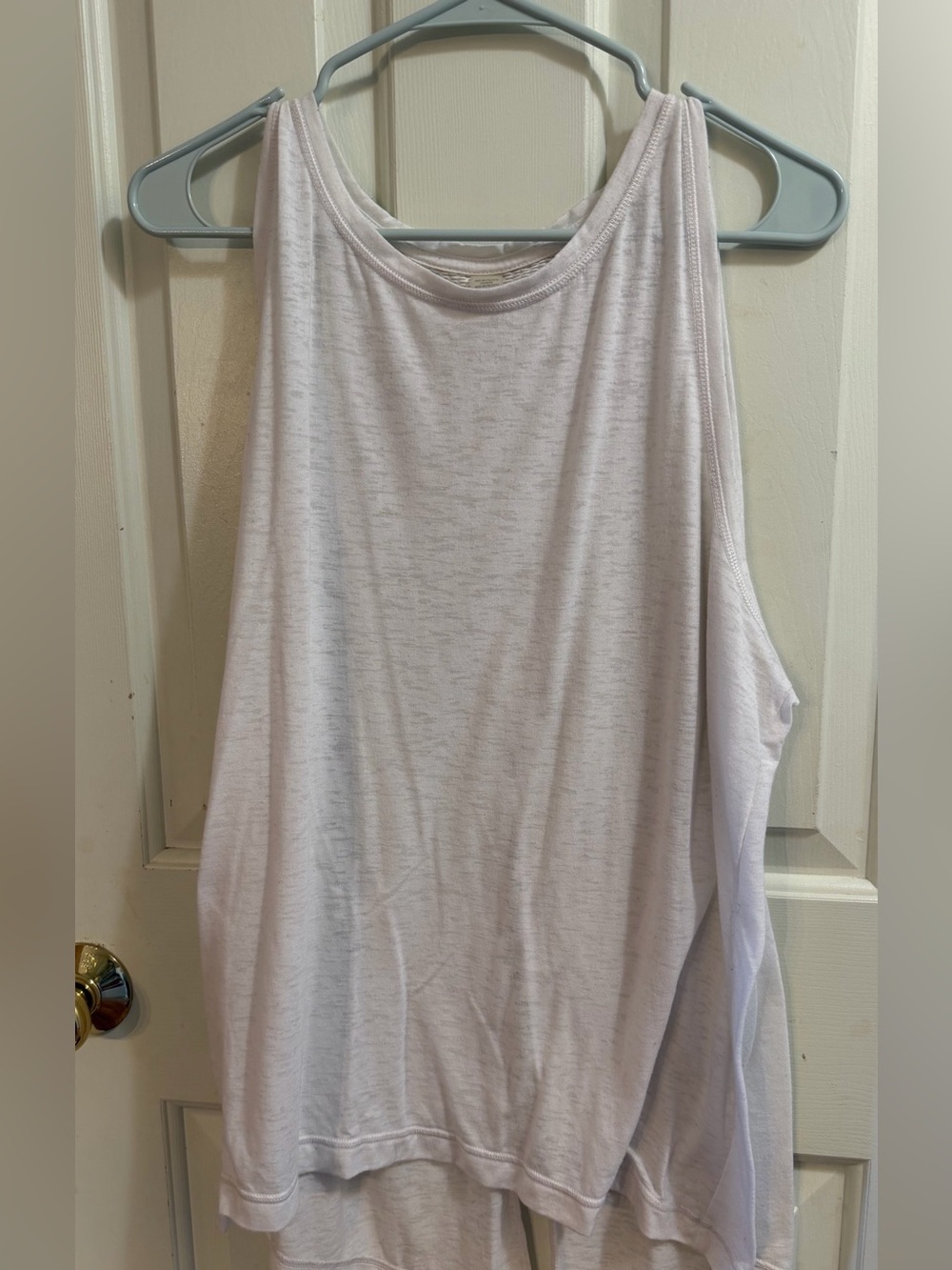 White Cascade Sport Athletic Tank XXL